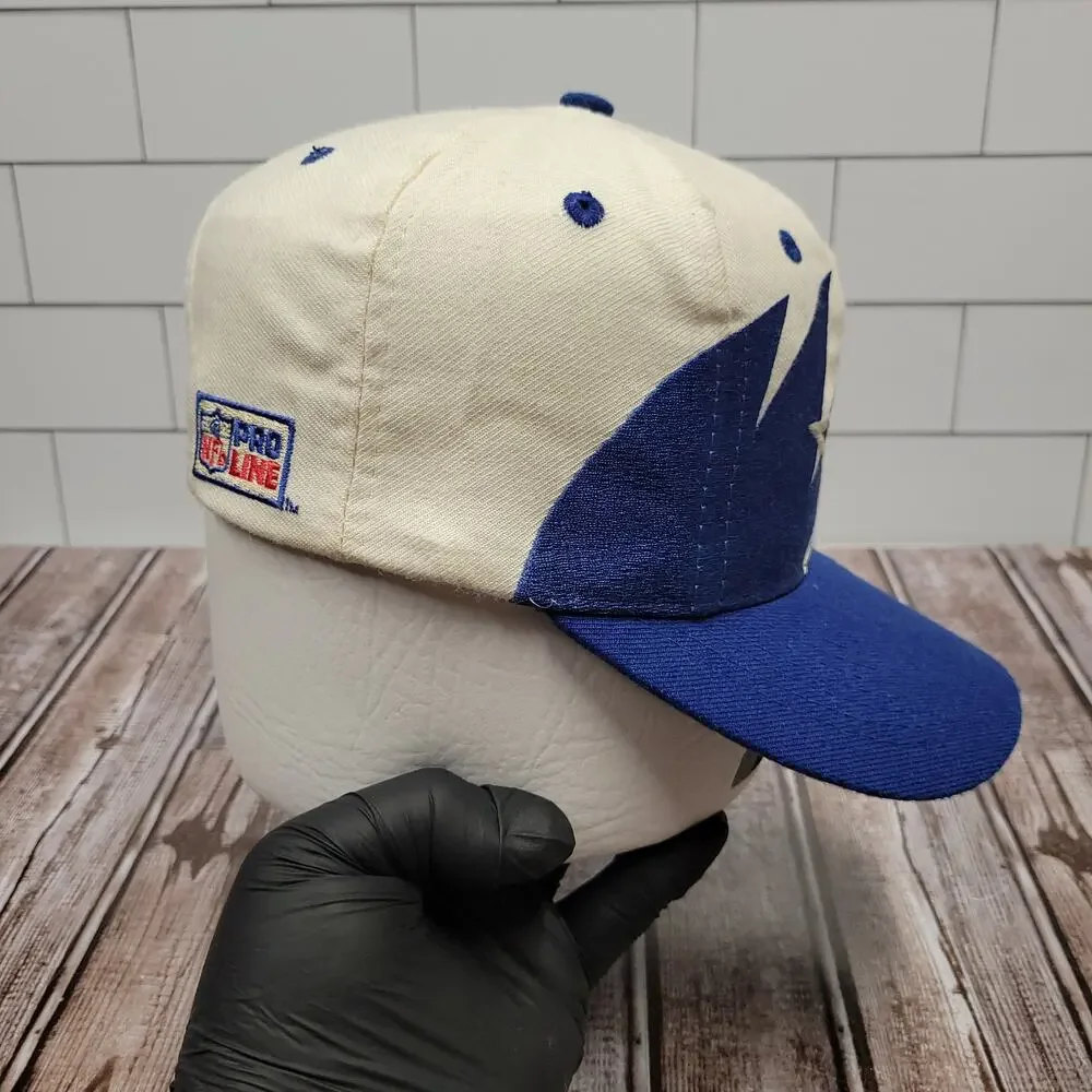 Vintage Dallas Cowboys Pro Line Logo Athletic Sharktooth We Cover The World Snap